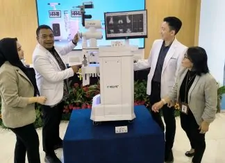 Pertama di Indonesia Timur, Siloam Hospitals Makassar Pakai Teknologi Robot Operasi Lutut