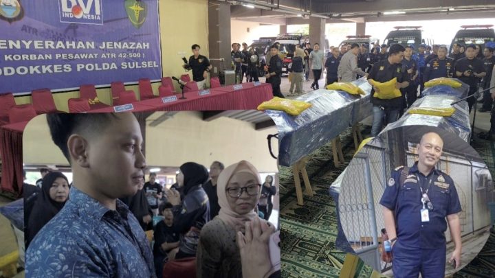Jenazah Capt Andy Pilot Pesawat ATR 42-500 Diterbangkan ke Jakarta Jenazah Capt Andy Dahananto