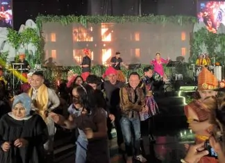 Nuansa Etnik dengan Sentuhan Modern di Tengah Perayaan Malam Tahun Baru di Four Points by Sheraton Makassar