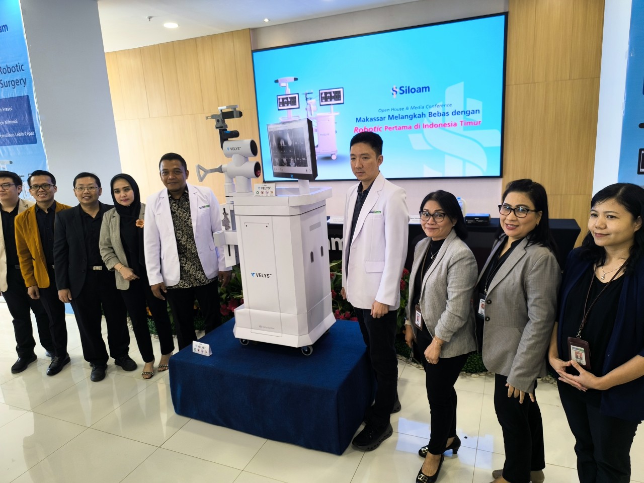 Pertama di Indonesia Timur, Siloam Hospitals Makassar Pakai Teknologi Robot Operasi Lutut