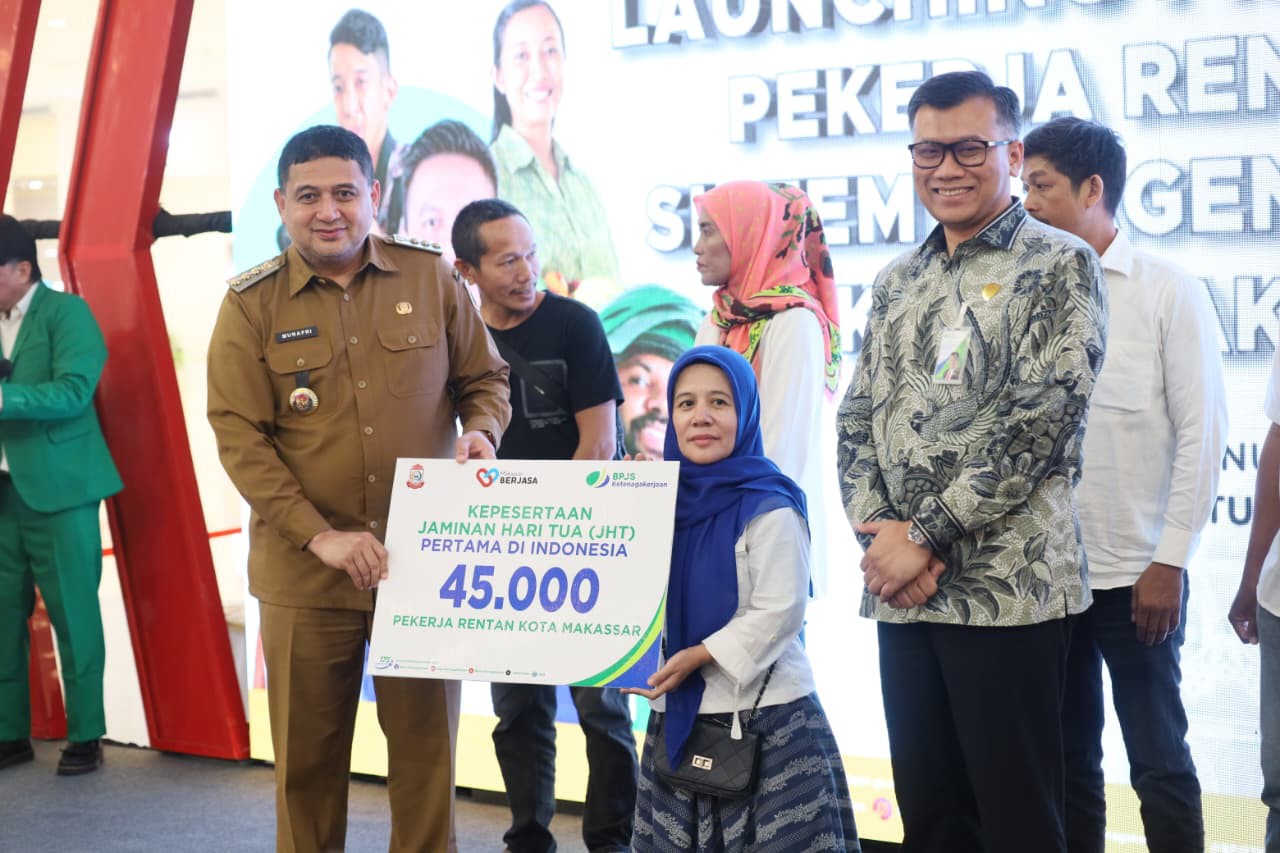 Dirut BPJAMSOSTEK Apresiasi Pemkot Makassar Berjasa, JHT Pekerja Rentan Jadi Inspirasi Nasional