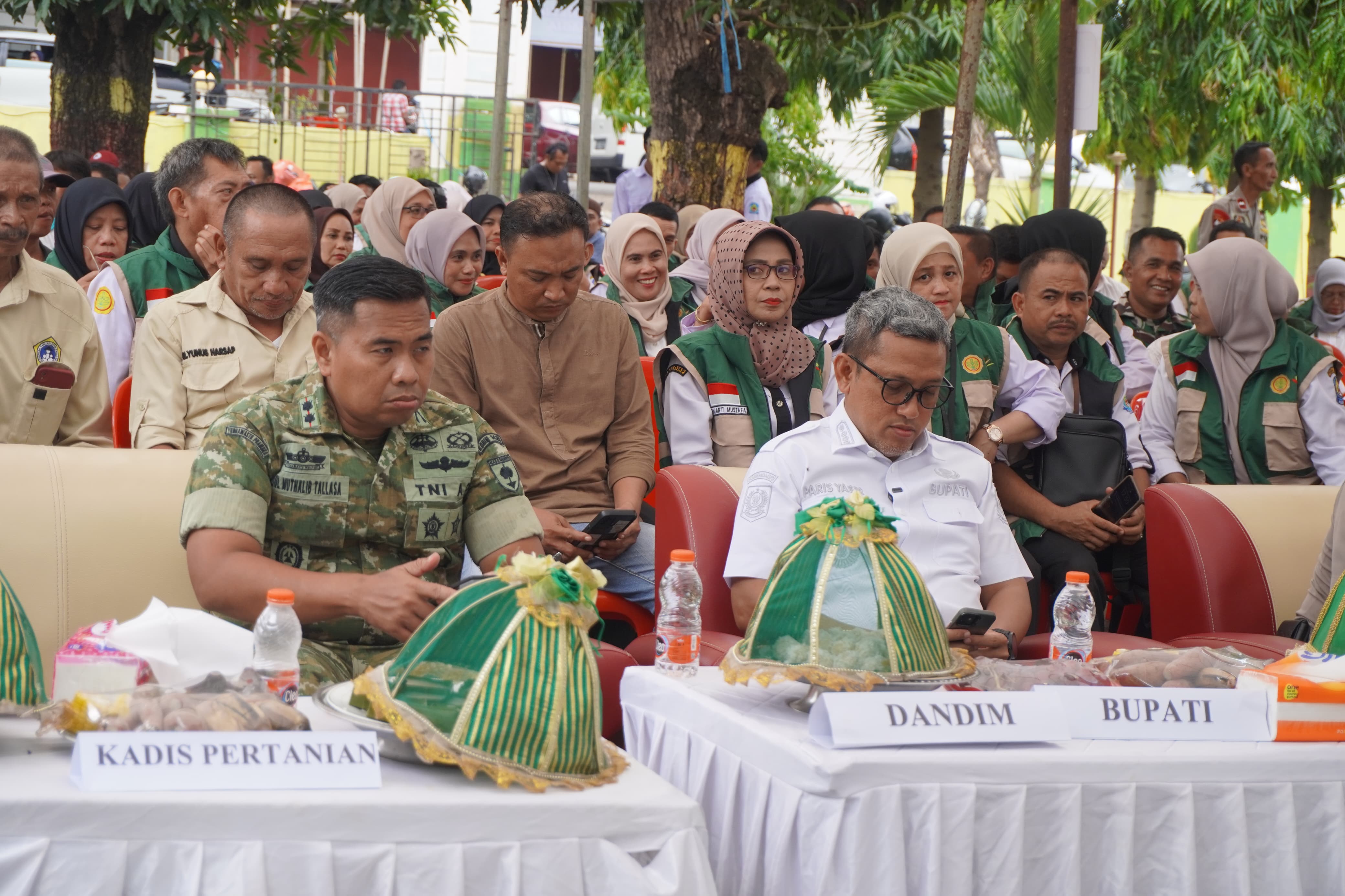 Bupati Jeneponto dan Forkopimda Ikuti Zoom Meeting Pengumuman Swasembada Pangan Bersama Presiden RI