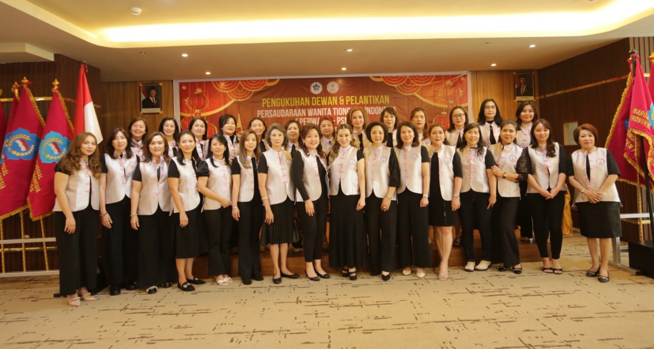 Merlina Sutanto Resmi Dilantik Sebagai Ketua PERWANTI Sulawesi Selatan Periode 2025-2029