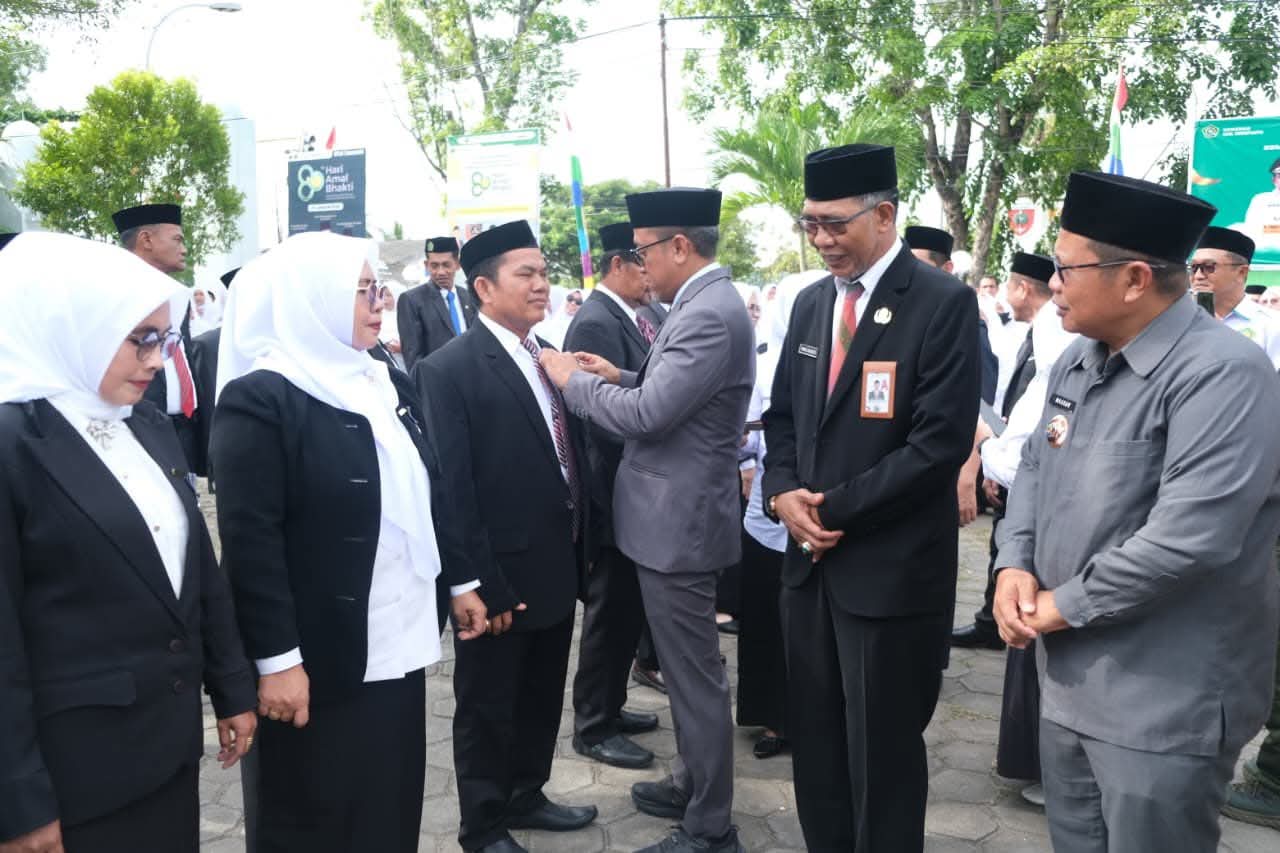 Bupati Jeneponto Pimpin Upacara Peringatan HAB ke-80 Kemenag