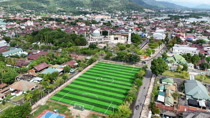 Lapangan Gaspa Palopo Rampung, Gubernur Sulsel: Semoga Jadi Sarana Pola Hidup Sehat Warga Lapangan Gaspa Palopo