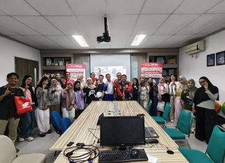 Asmo Sulsel Edukasi Safety Riding ke Puluhan Karyawan Media di Makassar