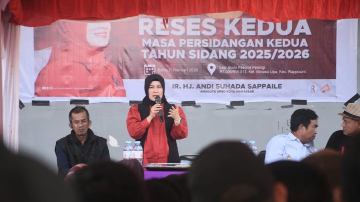 Awali Reses Kedua, Anggota DPRD Makassar Andi Suhada Serap Aspirasi Warga Kelurahan Minasa Upa andi suhada