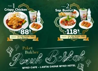 Mau Bukber Sambil Nongkrong? Buruan ke MYKO Cafe, Ada Paket Bukber Penuh Berkah Mulai Rp88 Ribu