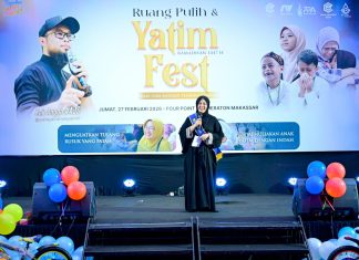 Dikukuhkan sebagai Bunda Yatim, Wakil Gubernur Sulsel Serukan Harapan Baru