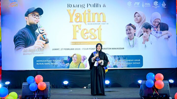 Dikukuhkan sebagai Bunda Yatim, Wakil Gubernur Sulsel Serukan Harapan Baru Pemprov Sulsel