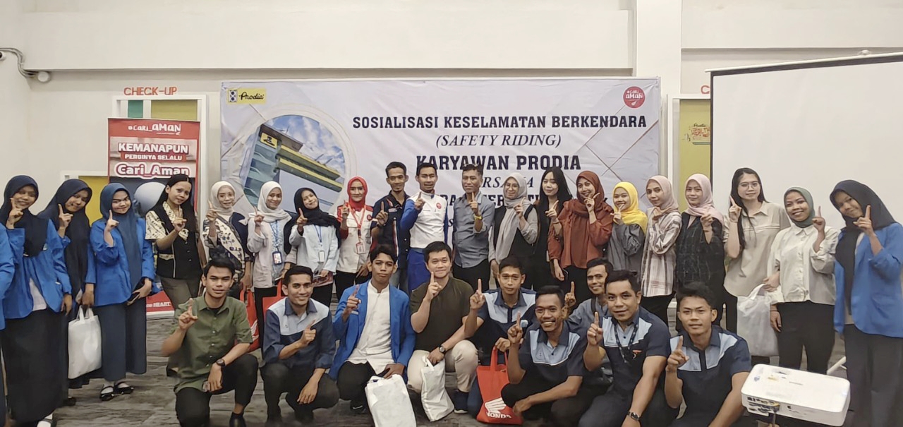 Asmo Sulsel Edukasi Karyawan Prodia Makassar Tingkatkan Kesadaran Berkendara yang Aman