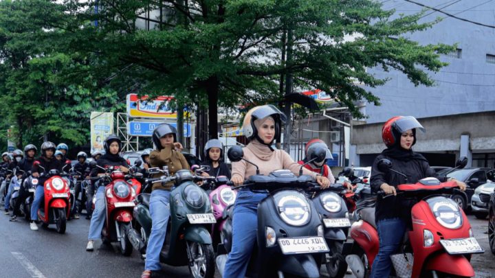 Bersama Komunitas, Asmo Sulsel Gelar Scoopy Girls Match & Style, Riding Aman dan Ekspresi Gaya Anak Muda Makassar asmo sulsel