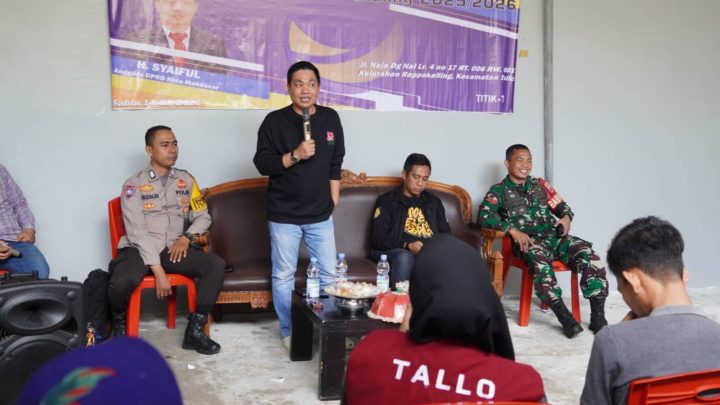 Anggota DPRD Makassar H Syaiful Tegaskan Komitmen Kawal Aspirasi Warga Rappokalling dprd makassar