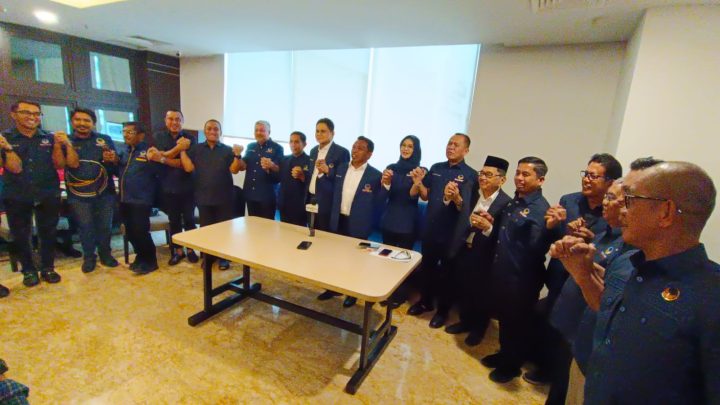 Konsolidasi Perdana, Syaharudin Alrif Tegaskan NasDem Sulsel Tetap Solid Partai NasDem