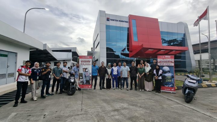 Tingkatkan Keselamatan Berkendara, Asmo Sulsel Bekali Safety Riding Karyawan Traknus Makassar Asmo sulsel