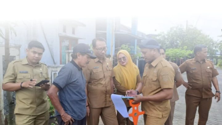 Dinas Pertanahan Makassar Cek Lapangan Sebelum Pembangunan Pagar Dimulai dinas pertanahan makassar