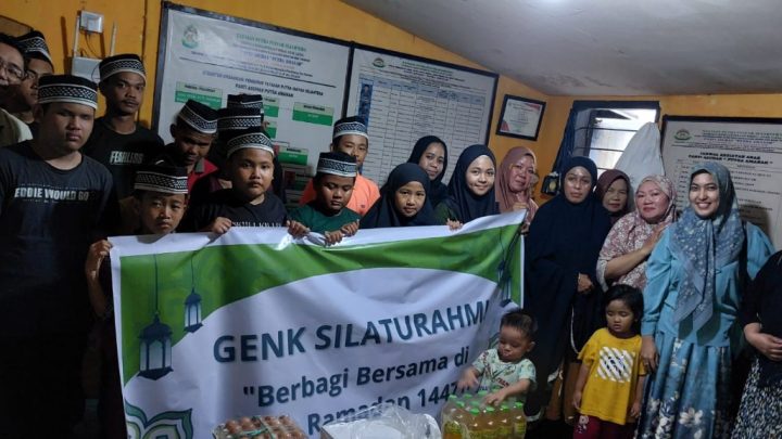Komunitas Genk Silaturahmi Berbagi Kebahagiaan Ramadan dengan Anak Yatim Genk Silaturahmi Makassar