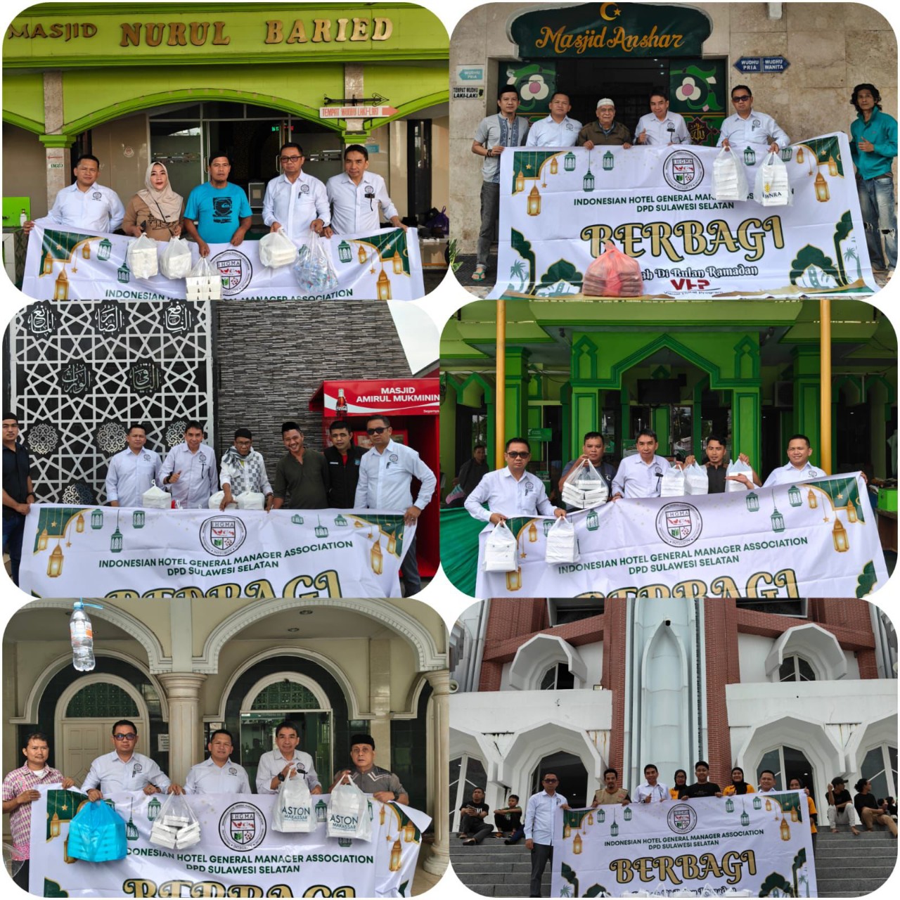 IHGMA Sulsel Sukses Gelar Jumat Berkah Sesi I, Salurkan Meal Box ke Masjid di Makassar