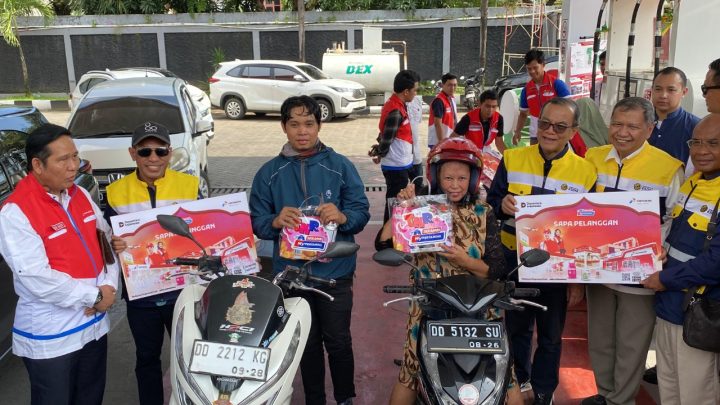 Stafsus Menteri ESDM Tinjau SPBU di Makassar, Pastikan BBM dan LPG Aman Jelang Lebaran BBM Sulsel