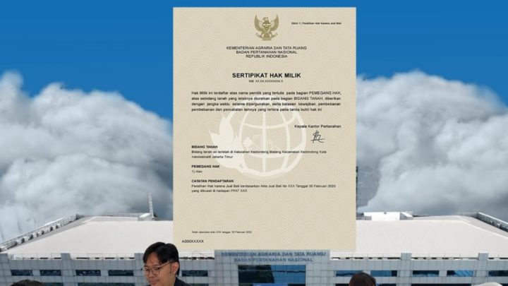 ATR/BPN Imbau Masyarakat Segera Urus Balik Nama Sertipikat Tanah Setelah Jual Beli ATR BPN