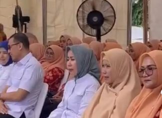 Kadis DP2 Aulia Arsyad Hadiri Pasar Murah Ramadan DWP Makassar