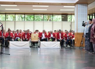 Rektor Unhas Lantik 26 Pejabat Baru, Tiga Dekan Kembali Dipercaya Pimpin Fakultas