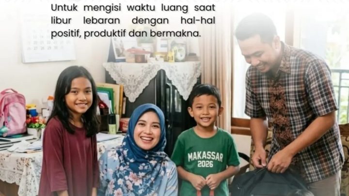 Disdik Makassar Bagikan 5 Ide Kegiatan Bermanfaat untuk Isi Libur Lebaran Disdik Makassar