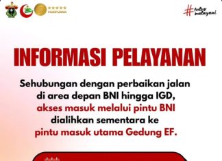 Pengumuman: Akses Masuk RS Unhas Dialihkan Sementara, Perbaikan Jalan Dimulai 4 Maret 2026