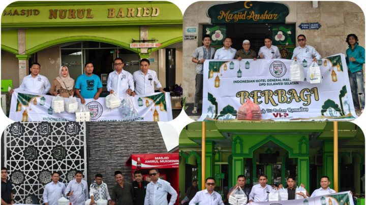 IHGMA Sulsel Sukses Gelar Jumat Berkah Sesi I, Salurkan Meal Box ke Masjid di Makassar IHGMA Sulawesi Selatan