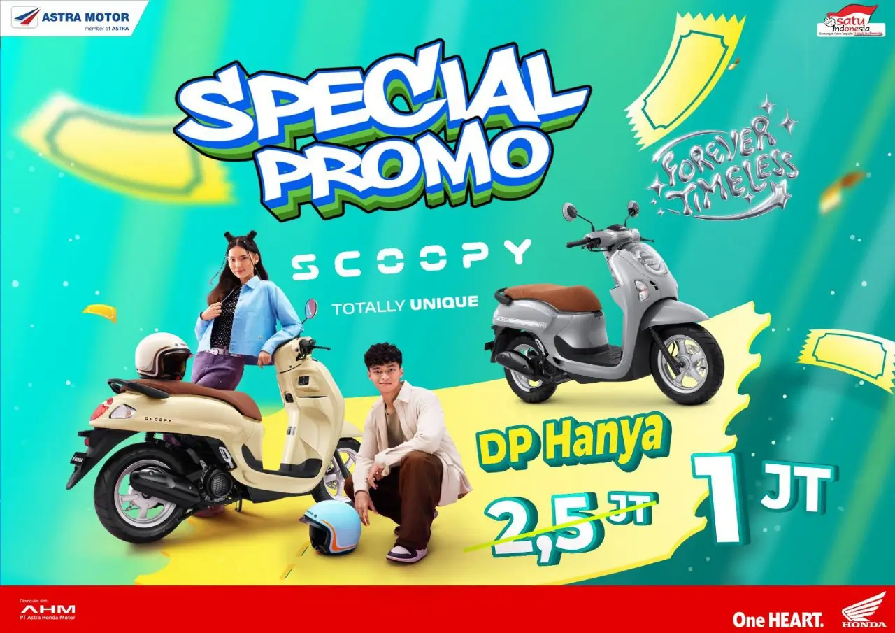 Promo Honda Maret 2026 di Sulsel: DP Mulai Rp600 Ribuan hingga Gratis Angsuran, Ini Daftar Motornya