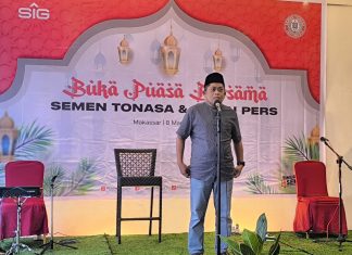 Pererat Silaturahmi, Semen Tonasa Gelar Buka Puasa Bersama Insan Pers