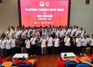 Pengukuhan Pengurus IKATSI Periode 2025-2029 oleh DPP IKATEK Unhas, Perkuat Sinergi Alumni dan Kampus