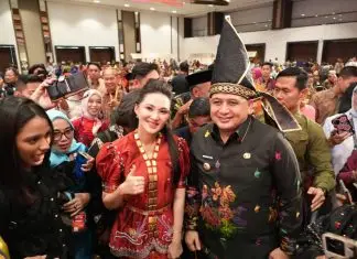 Munafri-Aliyah Hadiri PSBM Bersama Mentan, Menag dan Wamen P2MI di Makassar