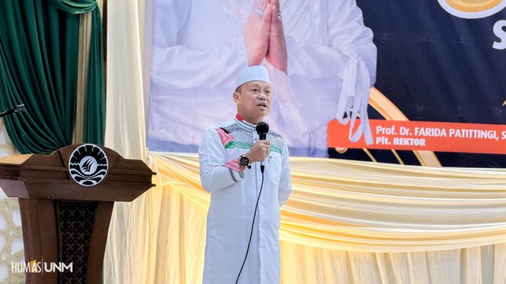 Plt Rektor UNM: Halalbihalal Perkuat Cinta dan Keberlangsungan Universitas Halalbihalal UNM 1447 H