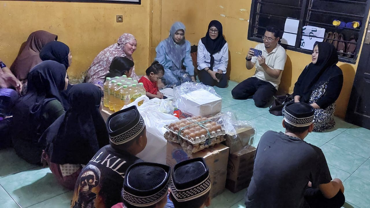 Komunitas Genk Silaturahmi Berbagi Kebahagiaan Ramadan dengan Anak Yatim