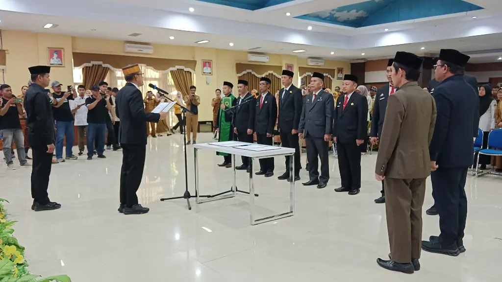 Bupati Jeneponto Lantik Tujuh Pejabat Pimpinan Tinggi Pratama Hasil Seleksi Terbuka