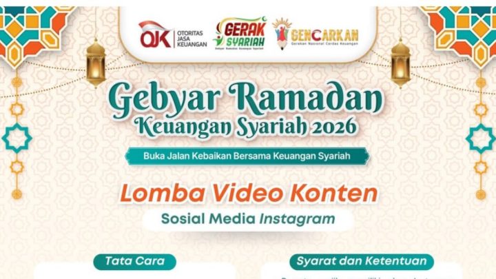 OJK Sulselbar Buka Lomba Video Ramadan 2026, Kesempatan Kreator Kampanyekan Keuangan Syariah ojk sulselbar