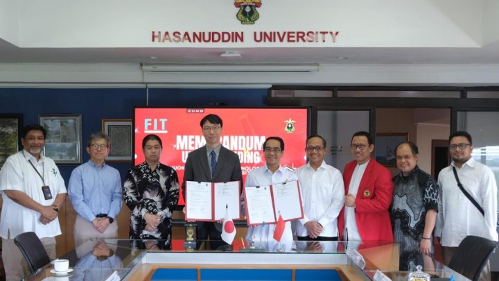 Unhas Gandeng Kampus Jepang FIT, Siapkan Riset Bersama Atasi Banjir di Makassar Unhas