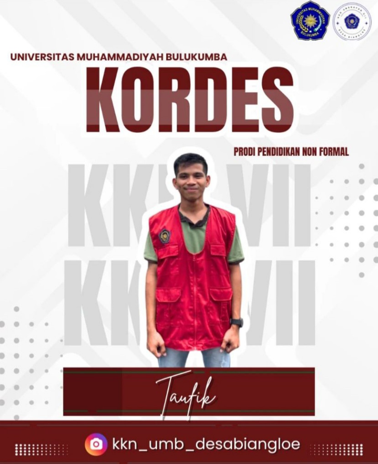 Kisah Arafik dan Taufik, Si Kembar Jadi Kordes KKN Universitas Muhammadiyah Bulukumba di Bantaeng