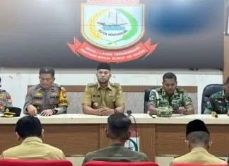 Sekretaris Dinas Pertanahan Makassar Hadiri Rapat Penataan Bangunan dan Parkir Liar