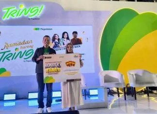 Pegadaian Kanwil VI SulSelBaRra Maluku Serahkan Hadiah Badai Emas di Festival Ramadan Bareng Tring