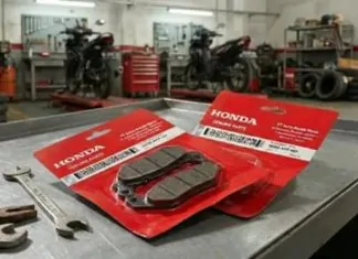 kampas rem depan bunyi