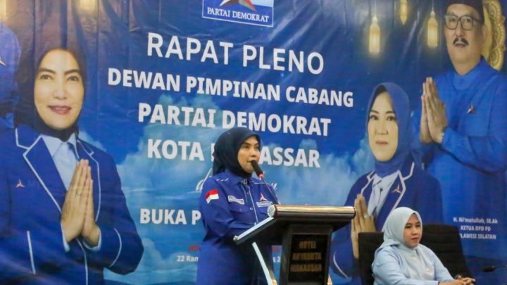 Pleno Demokrat Makassar, Aliyah Mustika Ilham Dorong Rekrutmen Kader dan Soliditas Partai Pleno demokrat