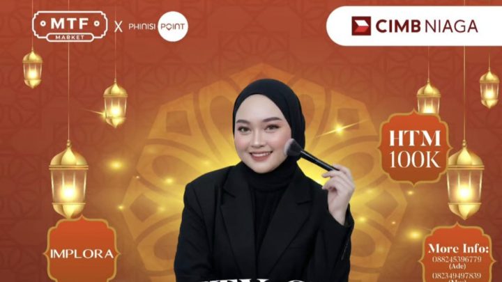 Beauty Class Zanisaamakeup Akan Hadir di MTF Market, Tawarkan Pengalaman Make Up Eksklusif MTF Market