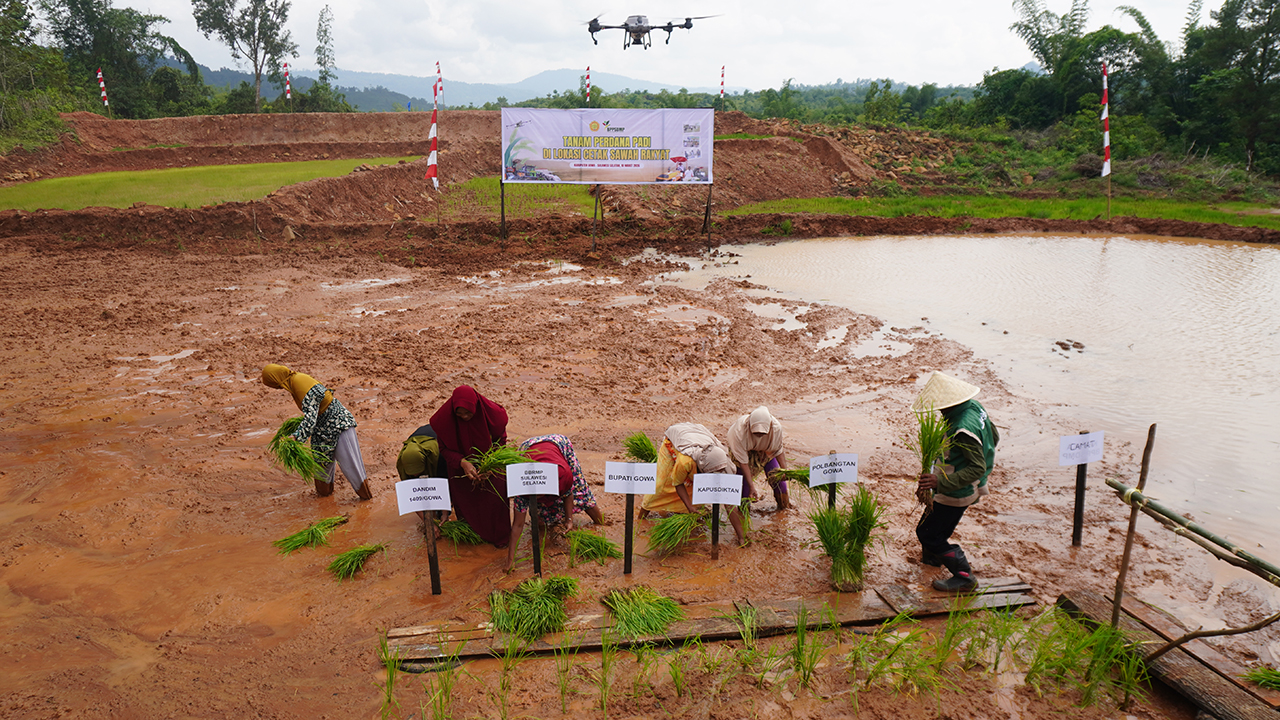 Polbangtan Dukung Program Cetak Sawah di Gowa, Kapusdiktan Dorong Mahasiswa Terlibat Wujudkan Swasembada Pangan