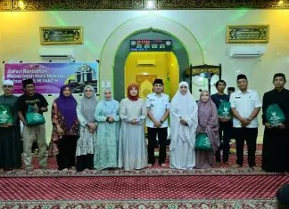 Safari Ramadan Makassar, Aliyah Mustika Ilham Tarawih Bersama Warga di Masjid Nurul Mujtahidah