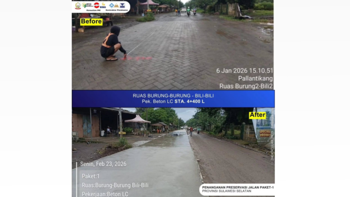 Gubernur Sulsel Beberkan Progres Pengerjaan Ruas Jalan Burung-burung, Bili-bili dan Tondong Sinjai Pemprov Sulsel