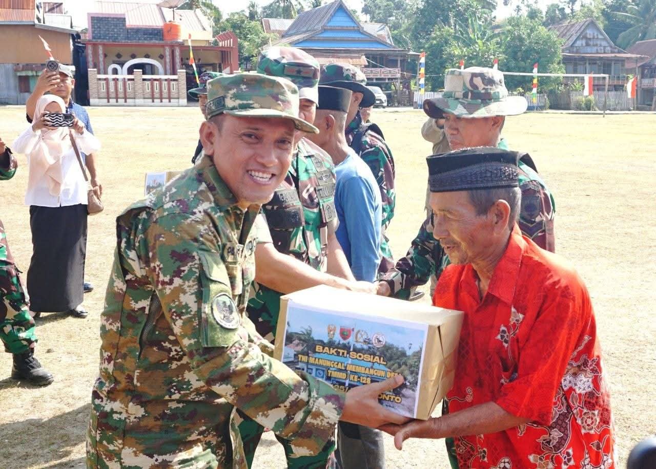 Sentuhan Tulus TMMD ke-128: Kepedulian Mengalir Hangat ke Warga Jeneponto