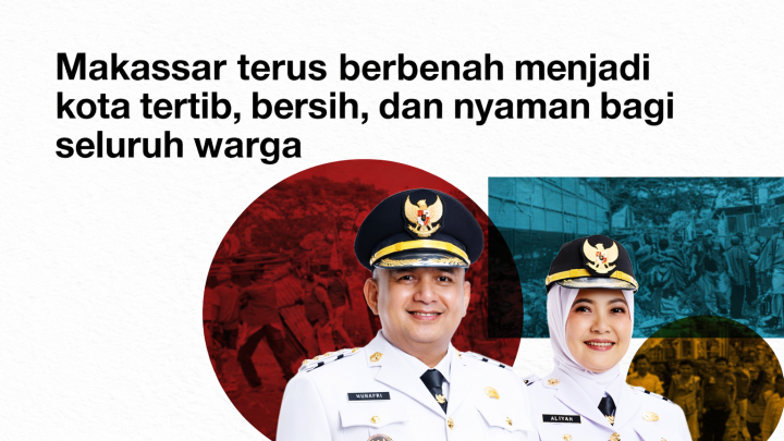 84,9 Persen Warga Dukung Penertiban PKL, Makassar Menuju Kota Lebih Tertib Munafri Arifuddin
