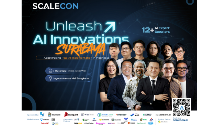 Dewaweb Hadirkan SCALECON 2026 di Surabaya: Gerakan Nyata untuk Implementasi AI bagi Pebisnis Dewaweb